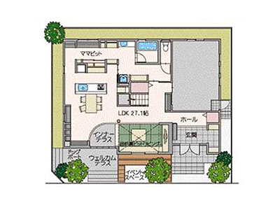 間取り1F