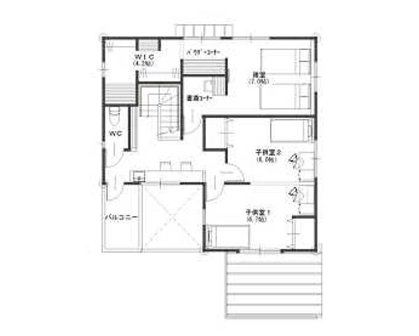 間取り2F