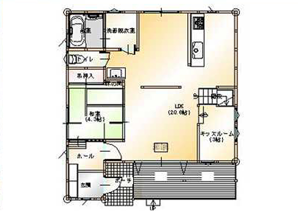 間取り1F