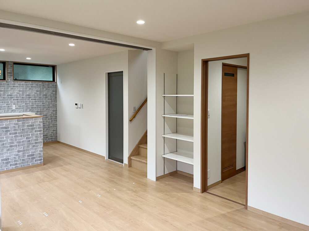 二所帯の長屋(テラスハウス)新築が完成しました
